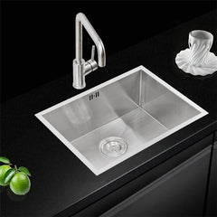 キッチンシンク 台所流し台 60*45cm オーバー アンダー 304ステンレス