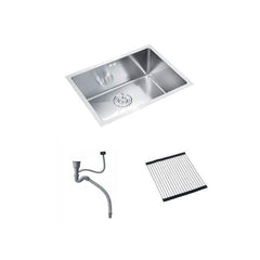 キッチンシンク 台所流し台 60*45cm オーバー アンダー 304ステンレス