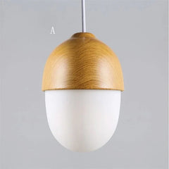 ペンダントライト リビング照明 店舗 玄関 寝室 ドングリ型/堅果型 北欧風 和風 1灯 - Kansofurni