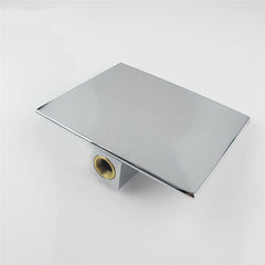 壁付蛇口 バス水栓 水道蛇口 浴槽水栓 冷熱混合栓 2ハンドル 銀 - Kansofurni