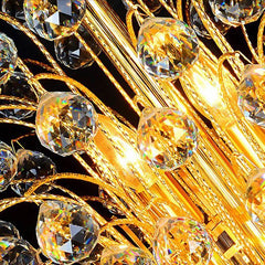 ペンダントライト クリスタル照明 吹き抜け ホテル 別荘 天井照明 豪華 H160/200/300cm - Kansofurni