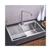 キッチンシンク 台所流し台 70*46cm オーバー アンダー 304ステンレス