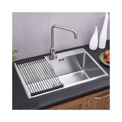 キッチンシンク 台所流し台 70*46cm オーバー アンダー 304ステンレス