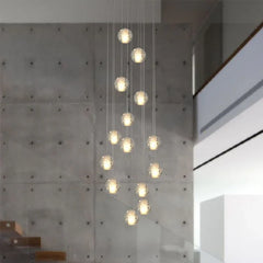 LEDシーリングライト・ LEDペンダントライト吹き抜け 店舗 流星雨型 オシャレ - Kansofurni