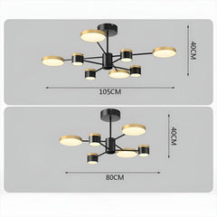 LEDペンダントライト 星空投影灯 リビング照明 子供屋 寝室 ランプ 調光調色 リモコン付 - Kansofurni