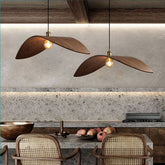 ペンダントライト リビング照明 玄関 書斎 天井照明 木製 侘寂 レトロ