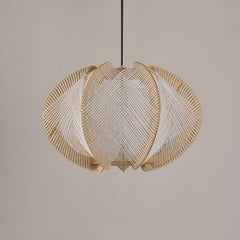 ペンダントライト リビング照明 レトロ ソリッドウッド 侘寂 北欧風 手作り - Kansofurni