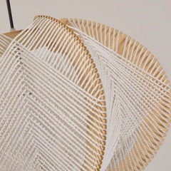 ペンダントライト リビング照明 レトロ ソリッドウッド 侘寂 北欧風 手作り - Kansofurni