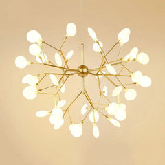 LEDペンダントライト 天井照明 リビング 寝室 店舗 北欧風 枝型 金/黒色 27/36/45/54/63灯 - Kansofurni