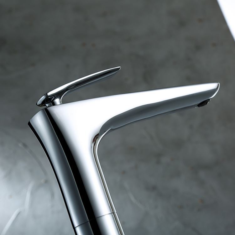 水栓 床置きシャワー水栓 床立ち上げ式浴槽蛇口 冷熱混合栓 水栓金具 銀 - Kansofurni