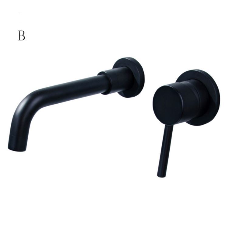 壁付水栓 バス蛇口 冷熱混合栓 水道蛇口 水栓金具 手洗器蛇口 全5色 - Kansofurni