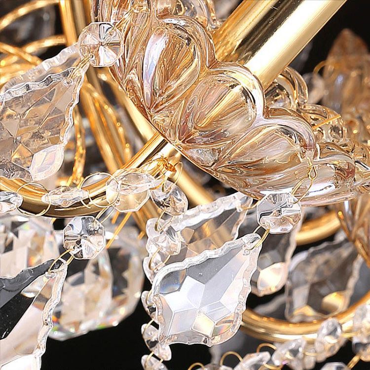 ペンダントライト クリスタル照明 リビング 吹き抜け 照明器具 豪華 D60/80cm - Kansofurni