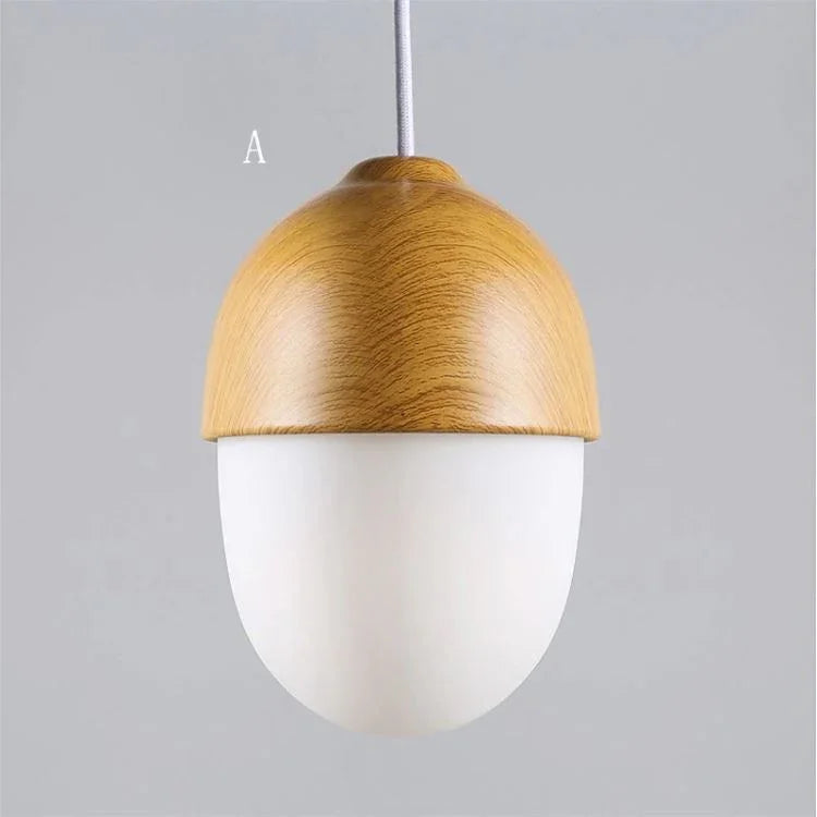 ペンダントライト リビング照明 店舗 玄関 寝室 ドングリ型/堅果型 北欧風 和風 1灯 - Kansofurni