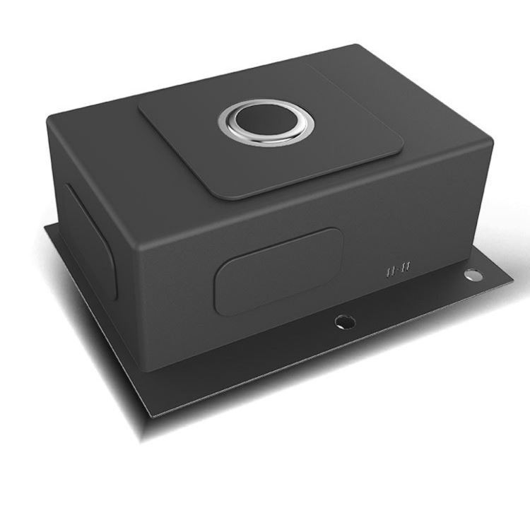 キッチンシンク ナノ台所流し台 55*45cm オーバー アンダー 201ステンレス 手作り 黒 1槽 厚手 - Kansofurni