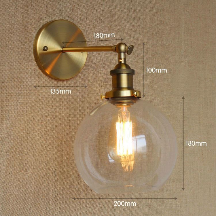 壁掛けライト ブラケット ウォールランプ 階段照明 玄関 工業風 北欧風 1灯 - Kansofurni
