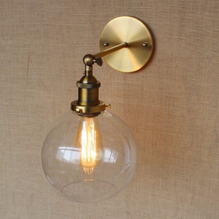 壁掛けライト ブラケット ウォールランプ 階段照明 玄関 工業風 北欧風 1灯 - Kansofurni