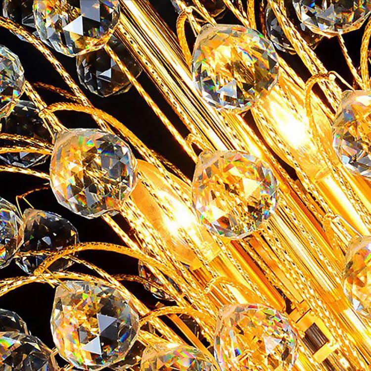 ペンダントライト クリスタル照明 吹き抜け ホテル 別荘 天井照明 豪華 H160/200/300cm - Kansofurni