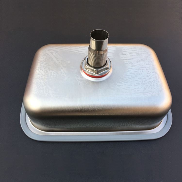 壁付シンク 簡易流し台 ガーデンシンク 35*25cm オーバー アンダー 排水栓&排水トラップ付 壁掛け式 1槽 - Kansofurni