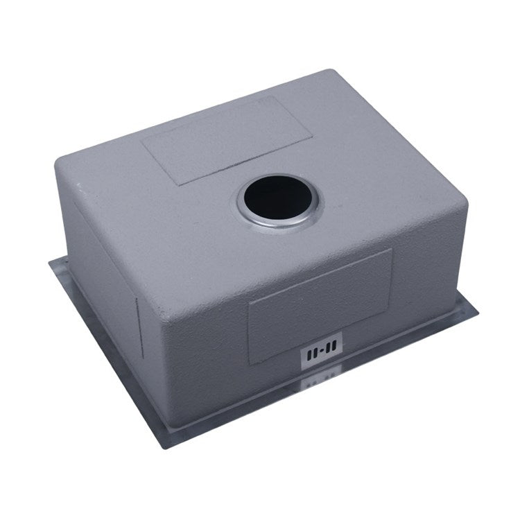 キッチンシンク 台所流し台 52*42cm オーバー アンダー 201ステンレス 手作り 1槽 - Kansofurni