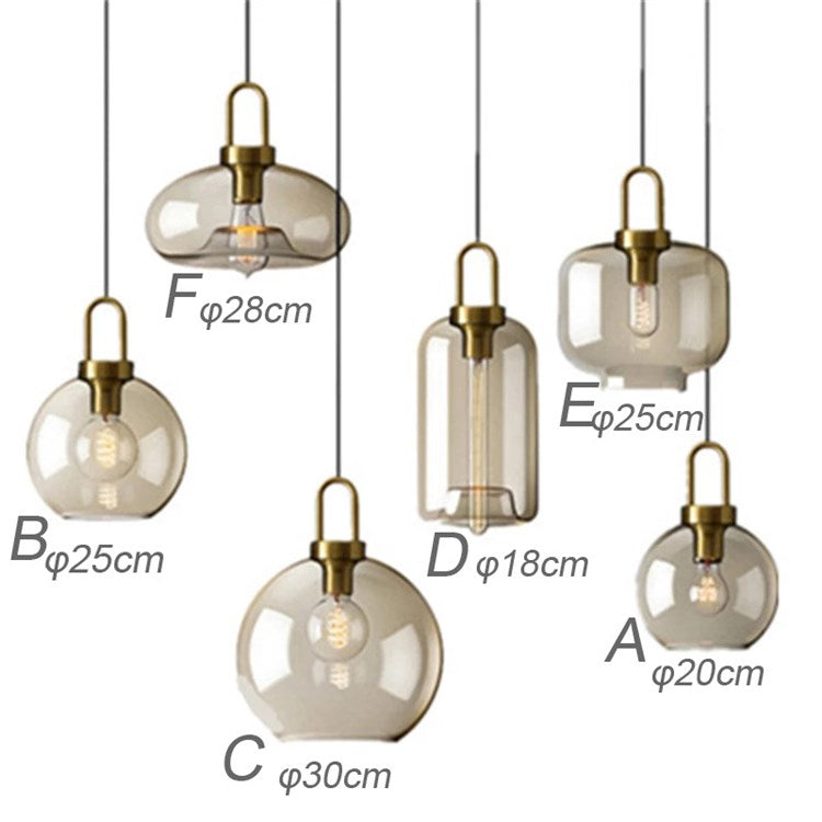 ペンダントライト ダイニング リビング 店舗 天井照明 ガラス 円形/長方形 3灯 - Kansofurni