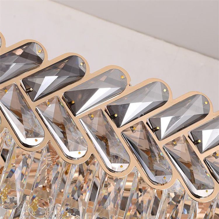 ペンダントライト クリスタル 天井照明 リビング 吹き抜け 店舗 豪華 L75cm 6灯 - Kansofurni