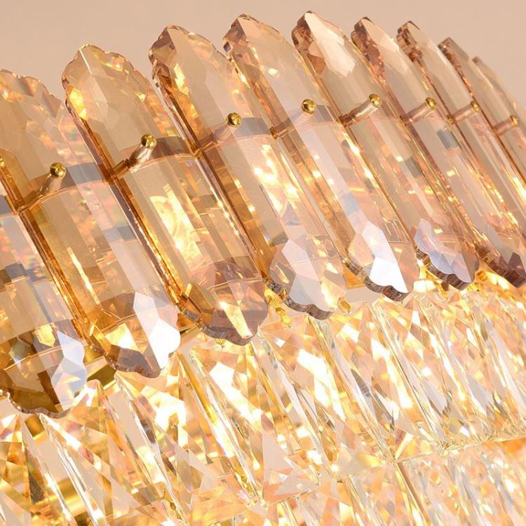 ペンダントライト クリスタル 天井照明 リビング 吹き抜け 店舗 豪華 40/55/80cm - Kansofurni