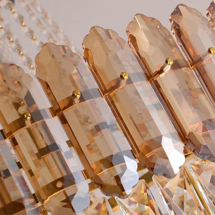 ペンダントライト クリスタル 天井照明 リビング 吹き抜け 店舗 豪華 40/55/80cm - Kansofurni