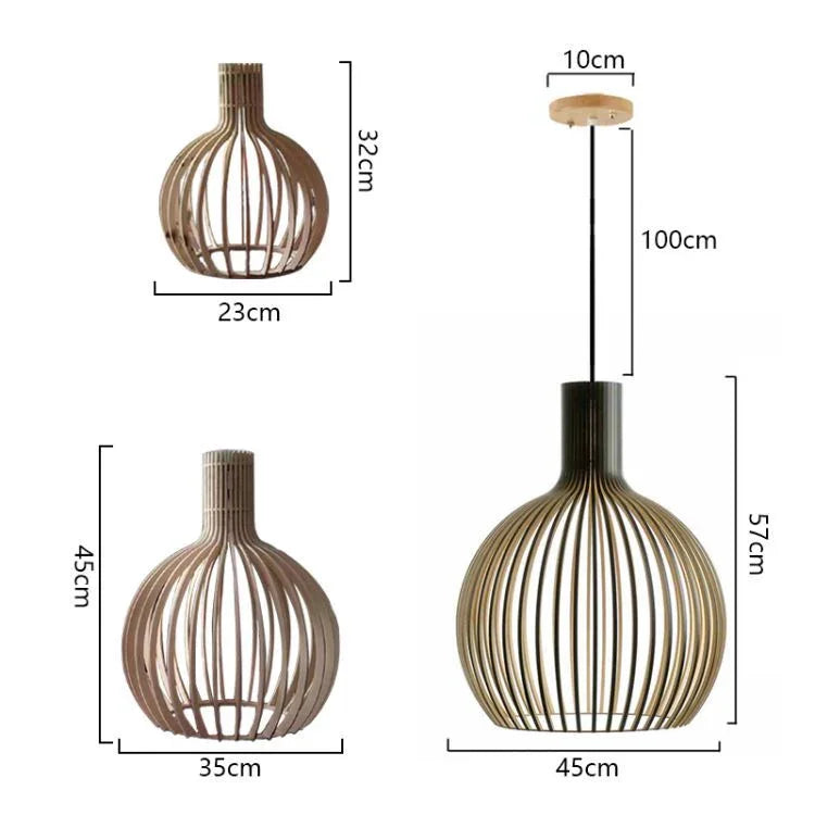 ペンダントライト リビング照明 ダイニング 店舗 鳥カゴ型 1灯 - Kansofurni