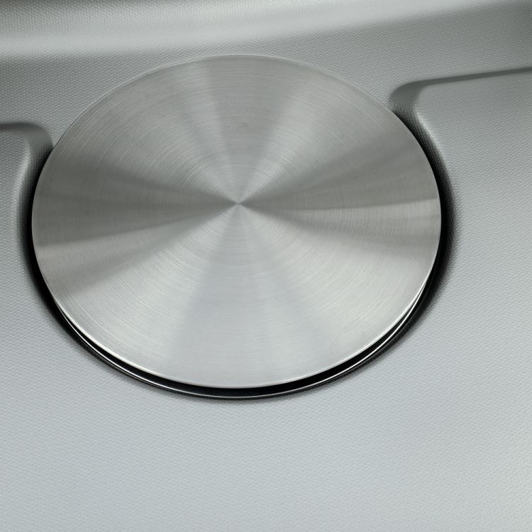 キッチンシンク 台所流し台 80*50cm オーバー アンダー 304ステンレス エンボス加工 アンダーシンク ヘアライン 1槽 - Kansofurni