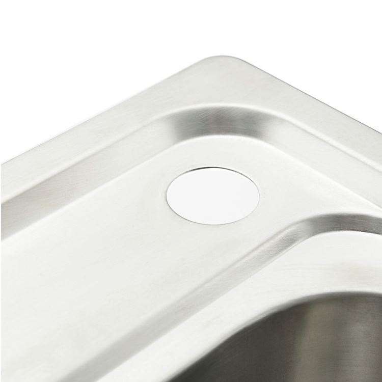 キッチンシンク 台所流し台 75*40cm 2槽 オーバー アンダー 304ステンレス - Kansofurni