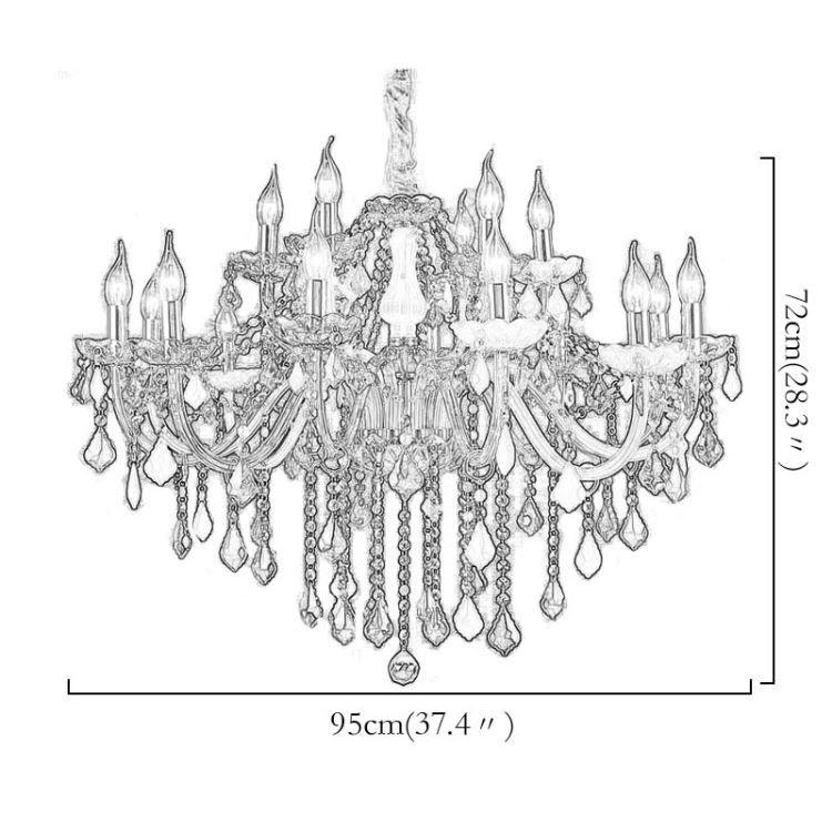 シャンデリア クリスタル リビング照明 寝室 子供屋 店舗 カラフル オシャレ - Kansofurni