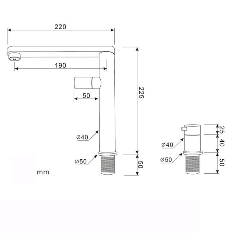 キッチンシンク ナノ台所流し台 49*27cm オーバー アンダー 304ステンレス カップ洗浄付 黒 - Kansofurni