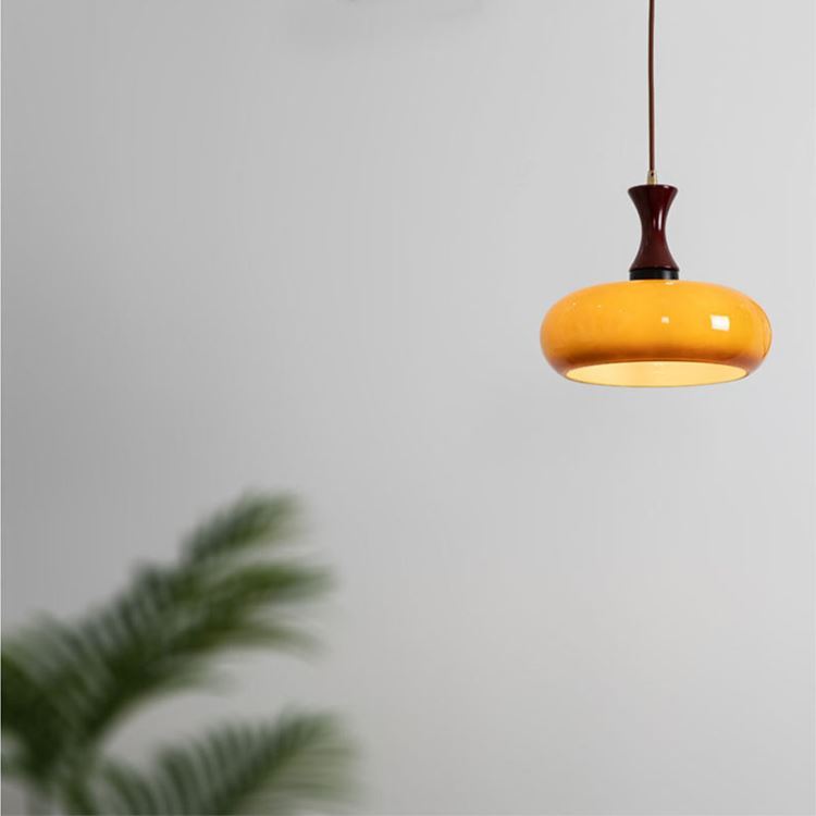 ペンダントライト リビング照明 ダイニング 照明ライト 北欧風 レトロ ガラス 1灯 - Kansofurni