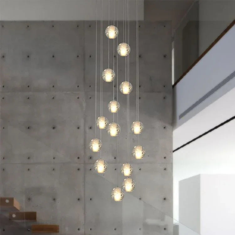 LEDシーリングライト･ LEDペンダントライト吹き抜け 店舗 流星雨型 オシャレ - Kansofurni