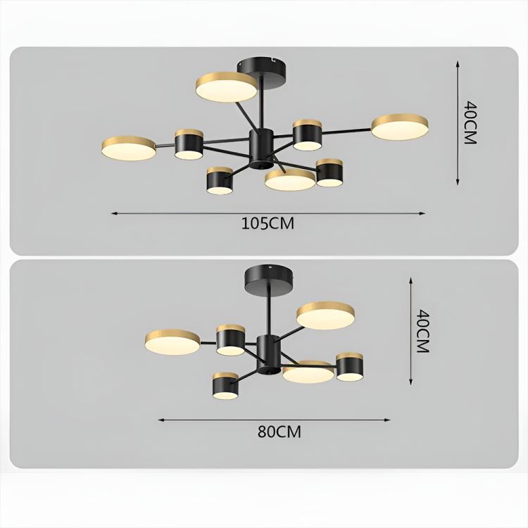 LEDペンダントライト 星空投影灯 リビング照明 子供屋 寝室 ランプ 調光調色 リモコン付 - Kansofurni