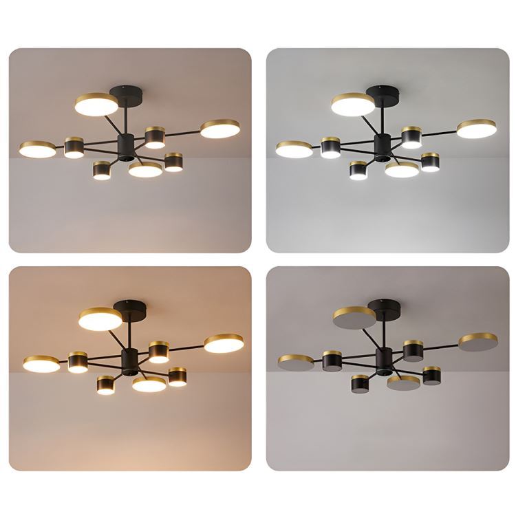 LEDペンダントライト 星空投影灯 リビング照明 子供屋 寝室 ランプ 調光調色 リモコン付 - Kansofurni