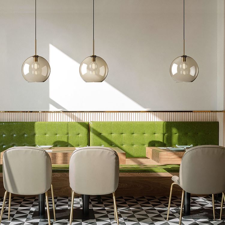 ペンダントライト リビング照明 ダイニング 店舗 ガラス 北欧風 1灯 - Kansofurni