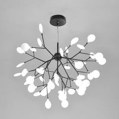 LEDペンダントライト 天井照明 リビング 寝室 店舗 北欧風 枝型 金/黒色 27/36/45/54/63灯 - Kansofurni