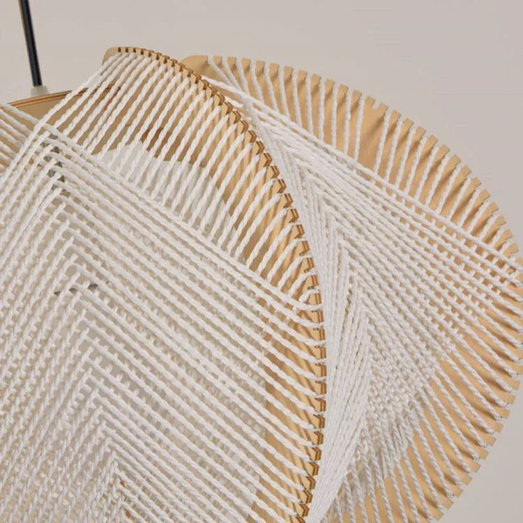 ペンダントライト リビング照明 レトロ ソリッドウッド 侘寂 北欧風 手作り - Kansofurni